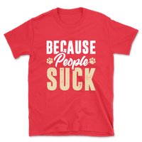 Dogs Over People Paw Print T-Shirt