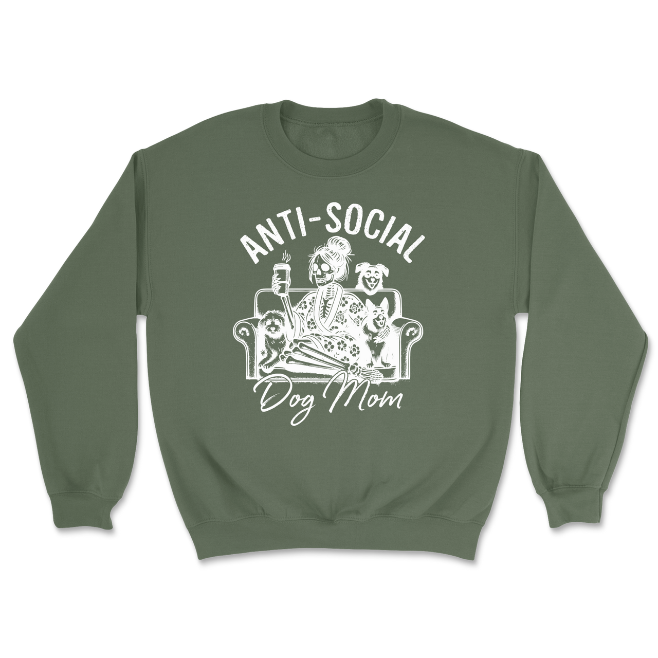 Anti-Social Dog Mom Sweatshirt