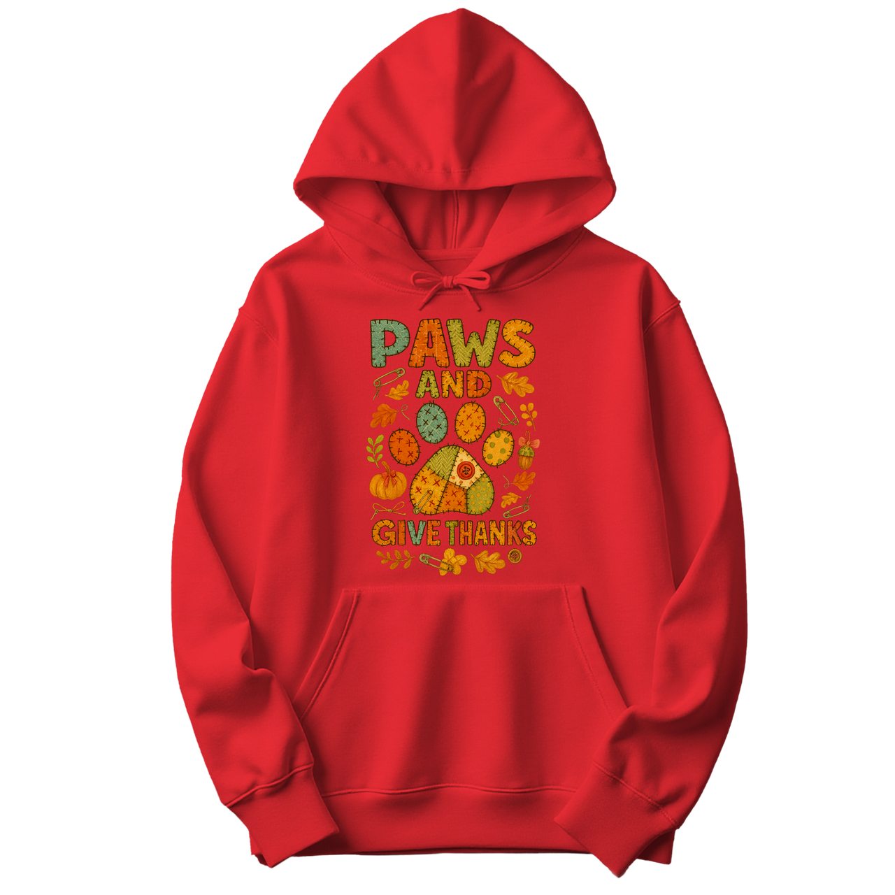 Paws and Give Thanks Hoodie