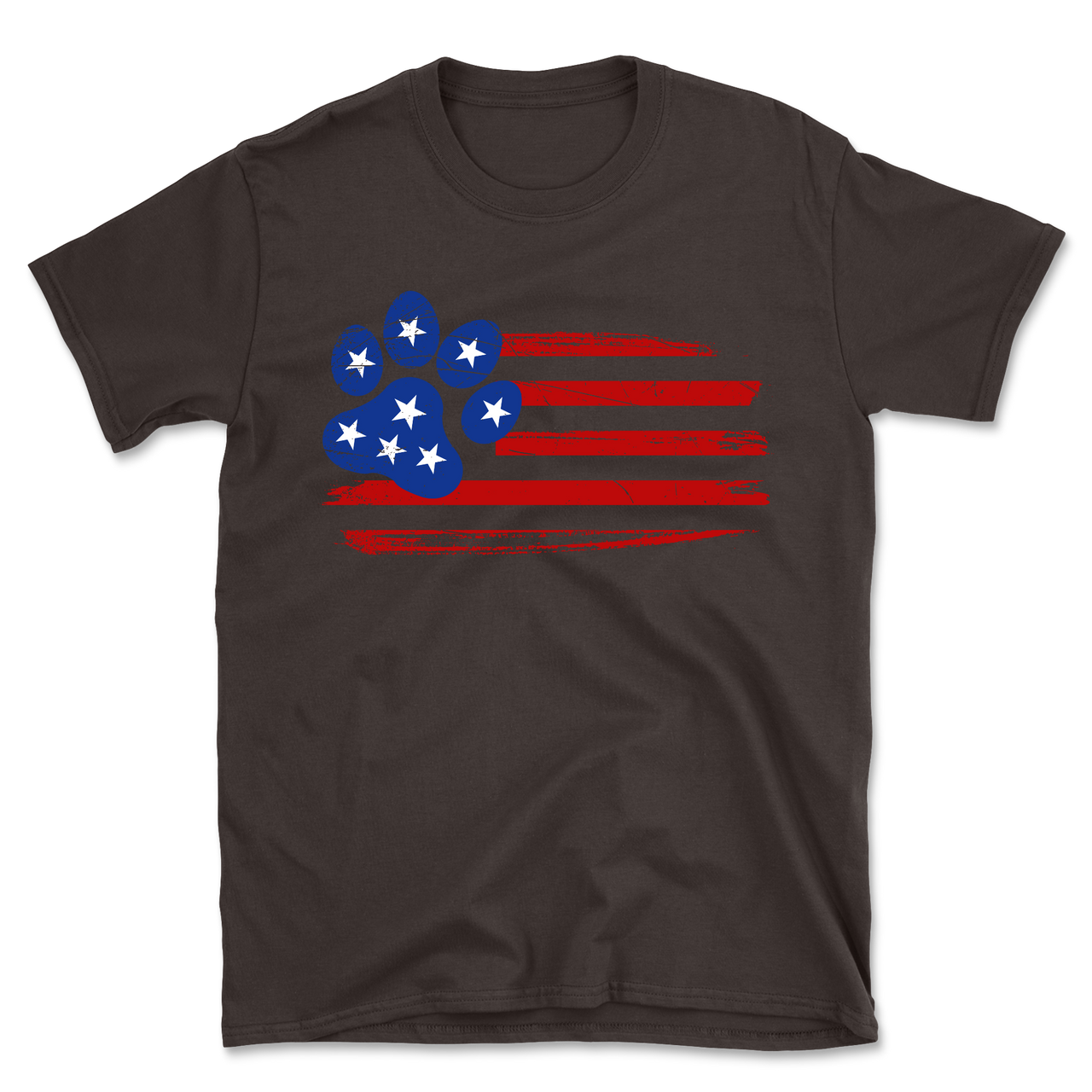 Paws Stars And Stripes T-Shirt