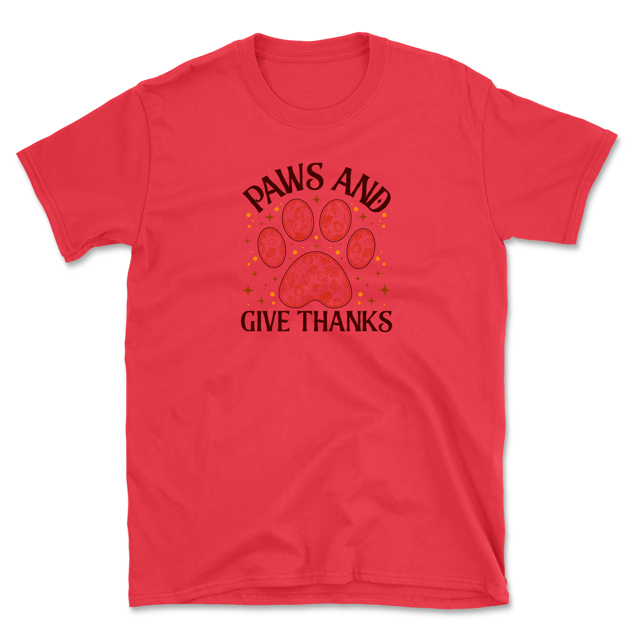 Autumn Paw Print T-Shirt