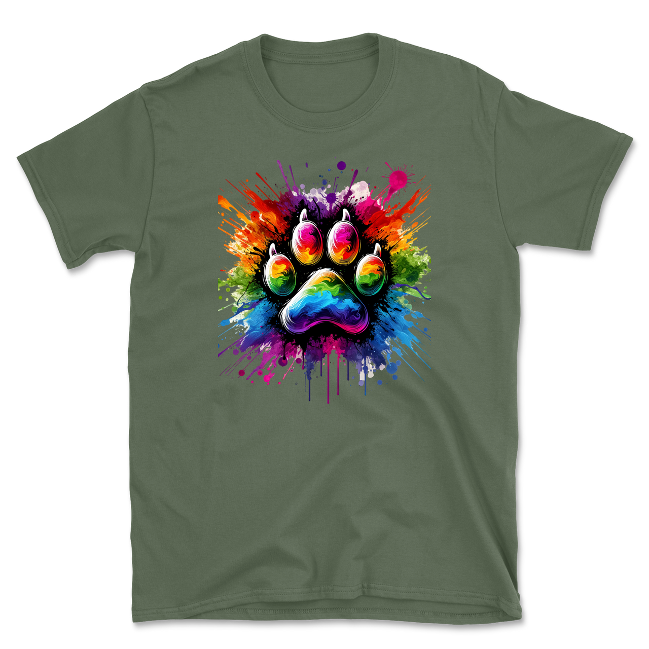 Paw Splainter Paw Print T-Shirt