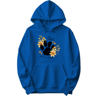 Paws and Give Thanks Floral Hoodie