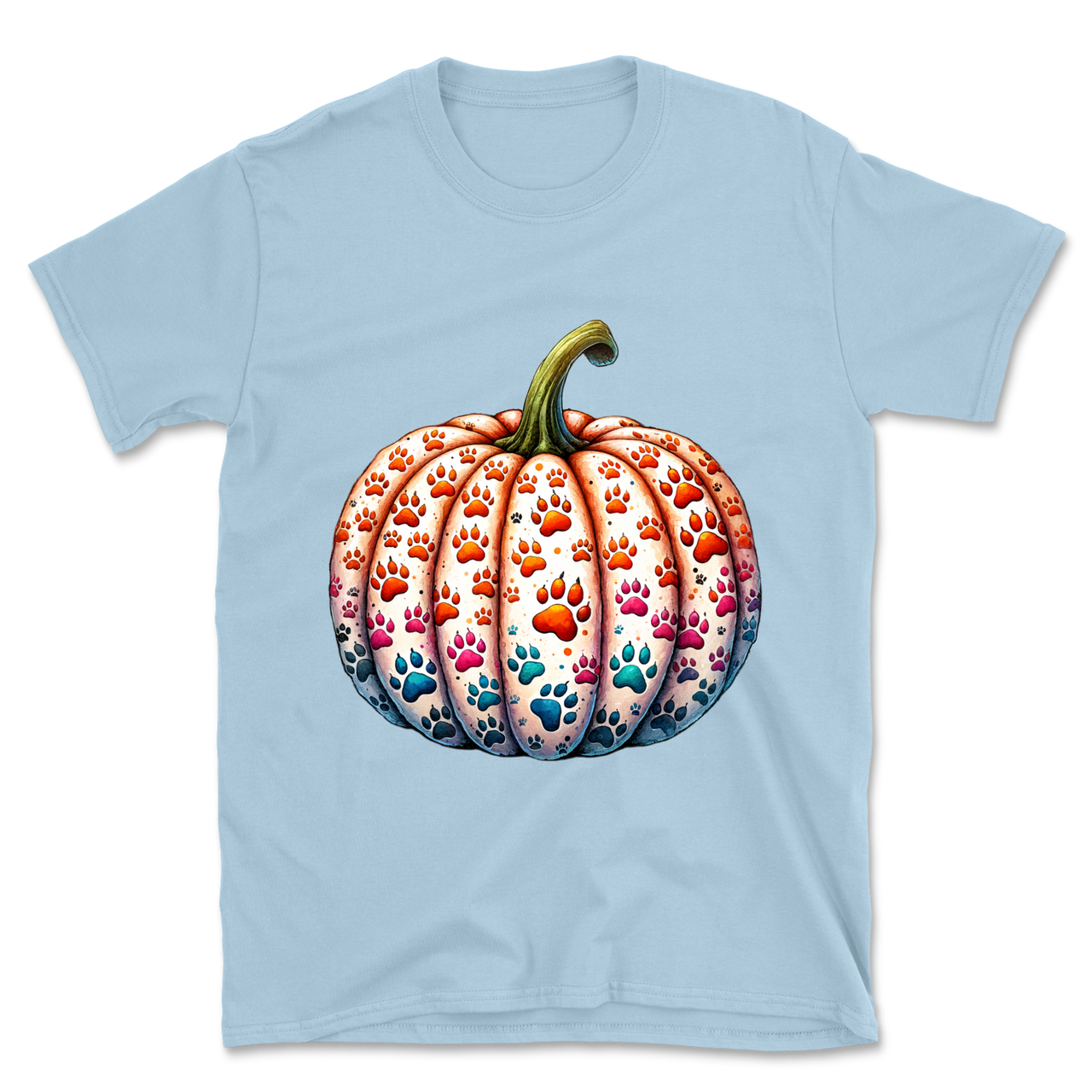 Thankful and Dogful Pumpkin T-Shirt