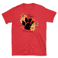 Paws and Give Thanks Floral T-Shirt