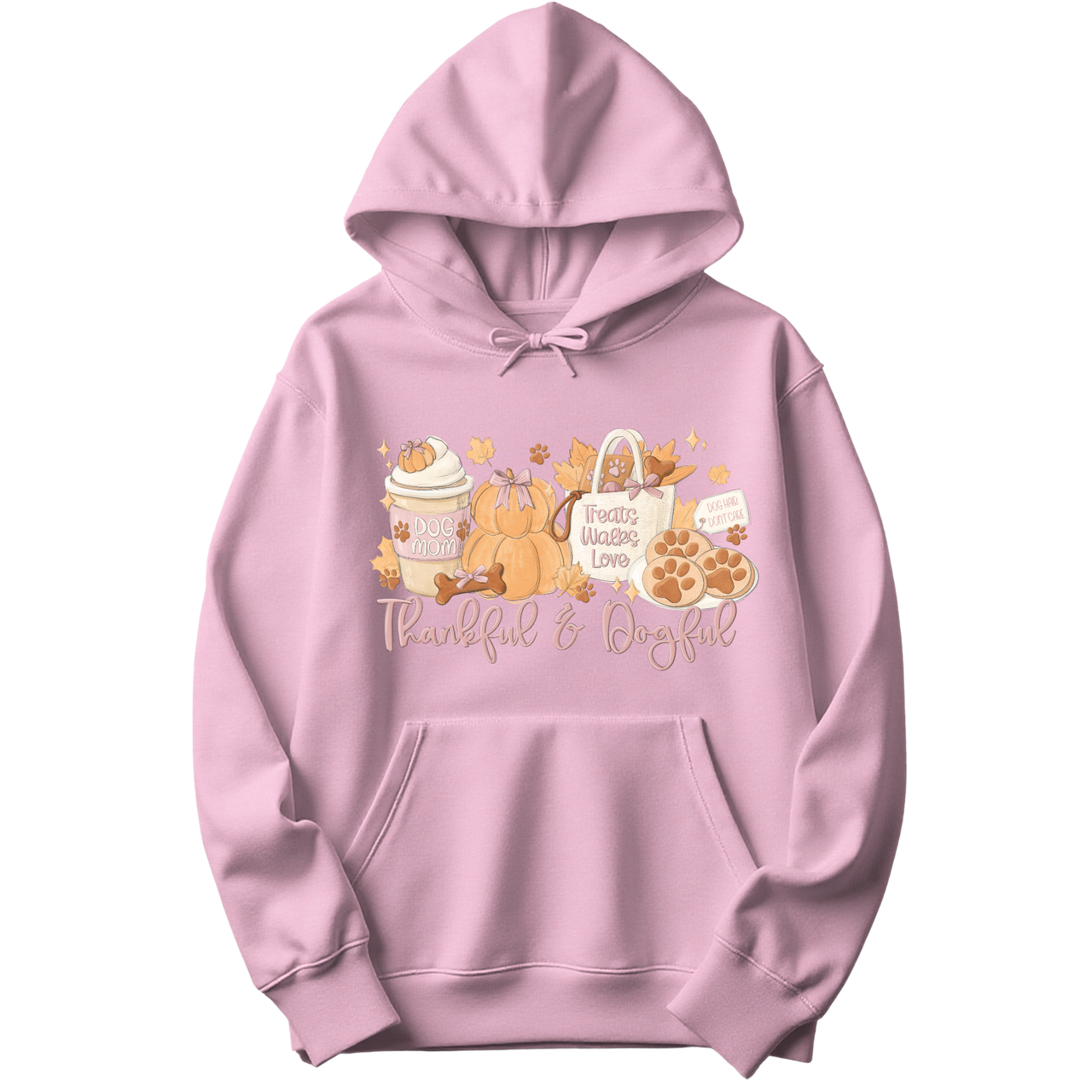 Thankful and Dogful Hoodie