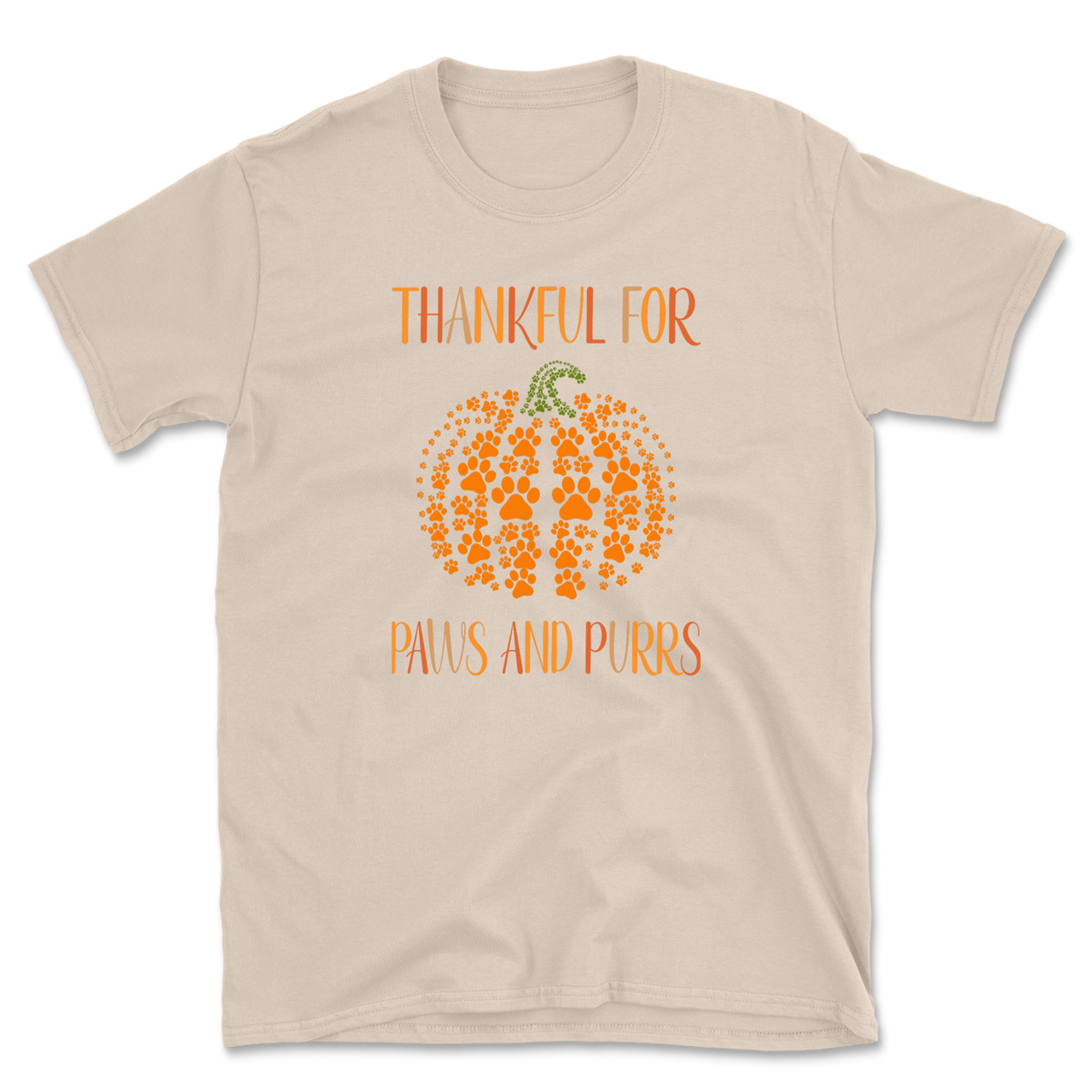 Thankful For Paws and Purrs T-Shirt