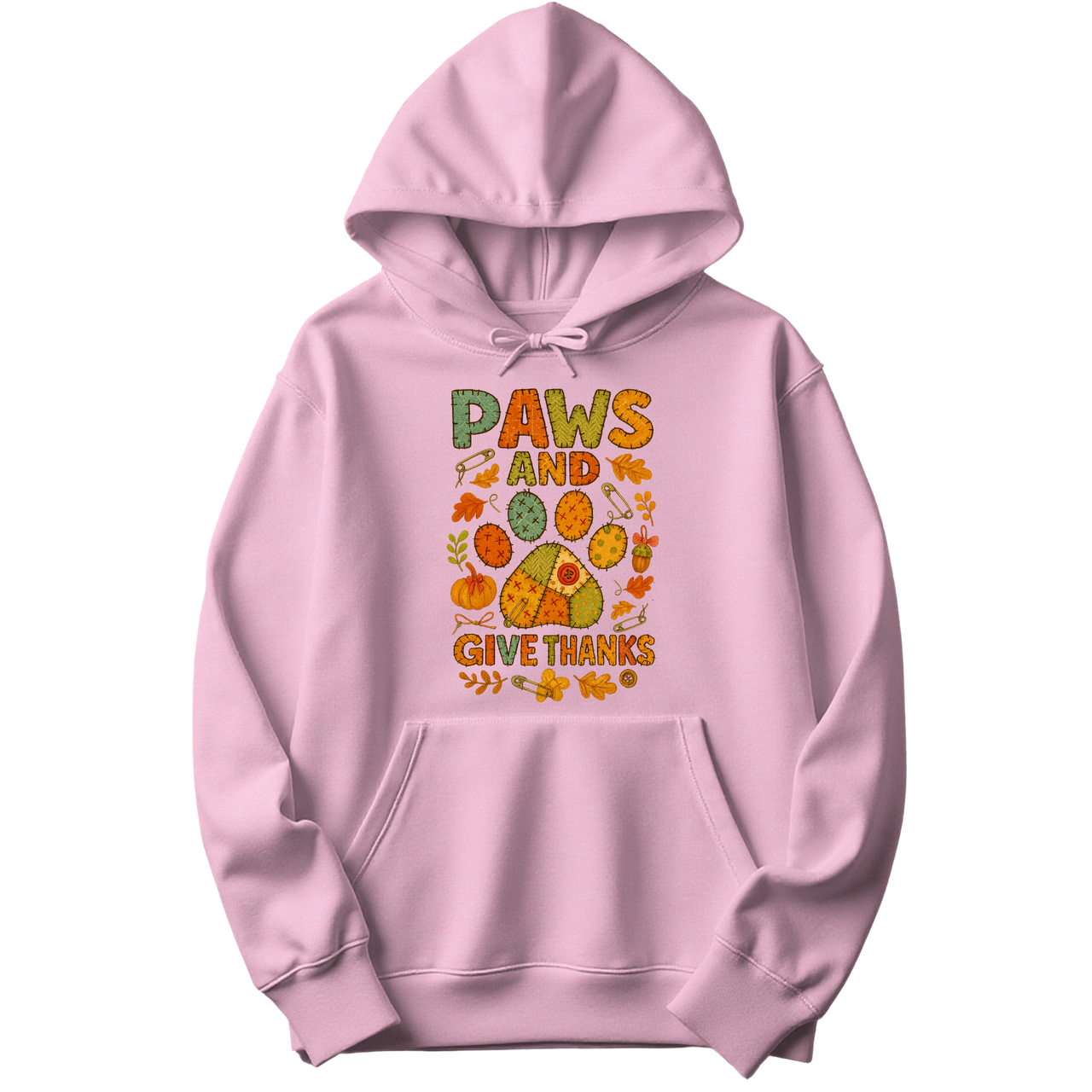 Paws and Give Thanks Hoodie