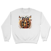 Dog Paw Pumpkin Sweatshirt