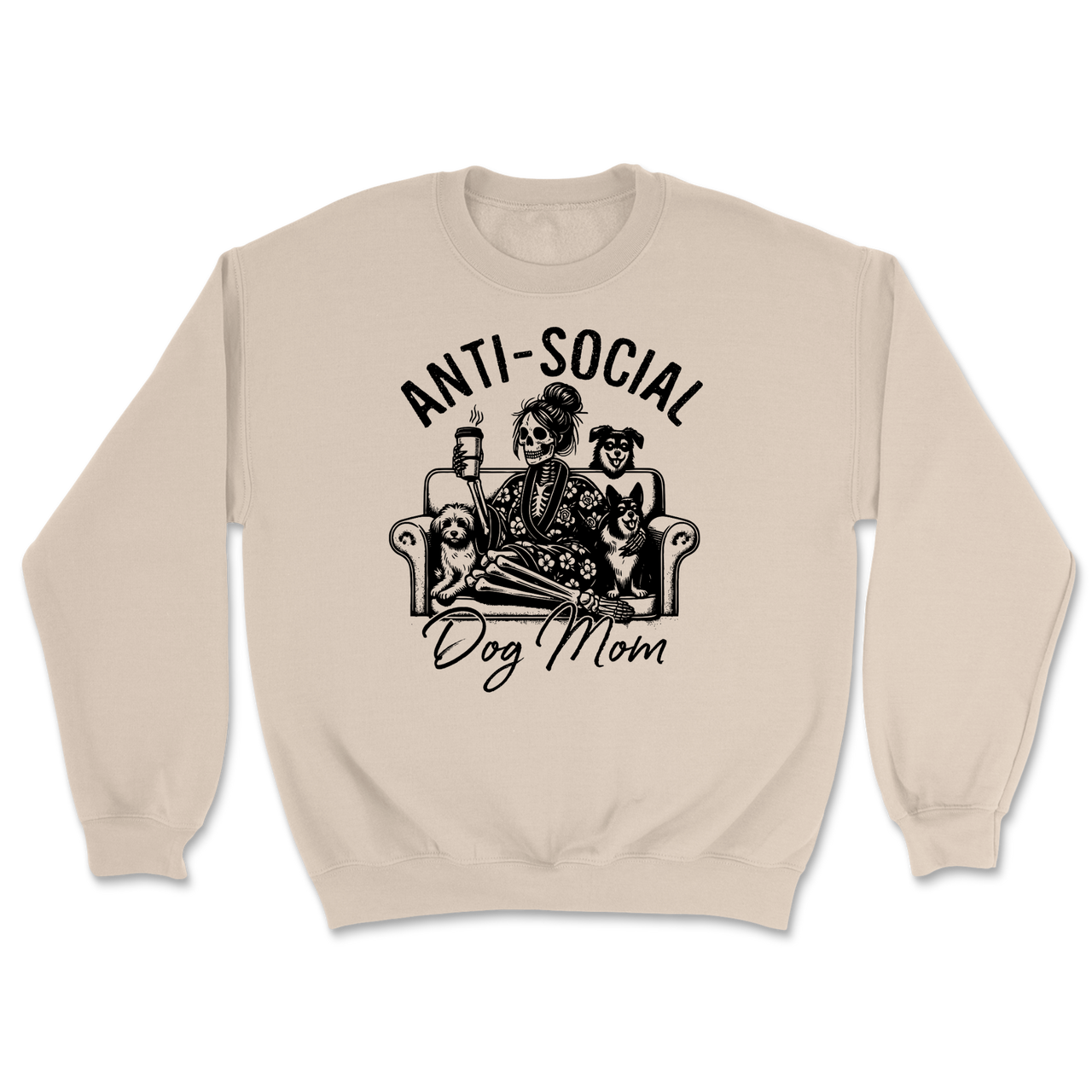 Anti-Social Dog Mom Sweatshirt
