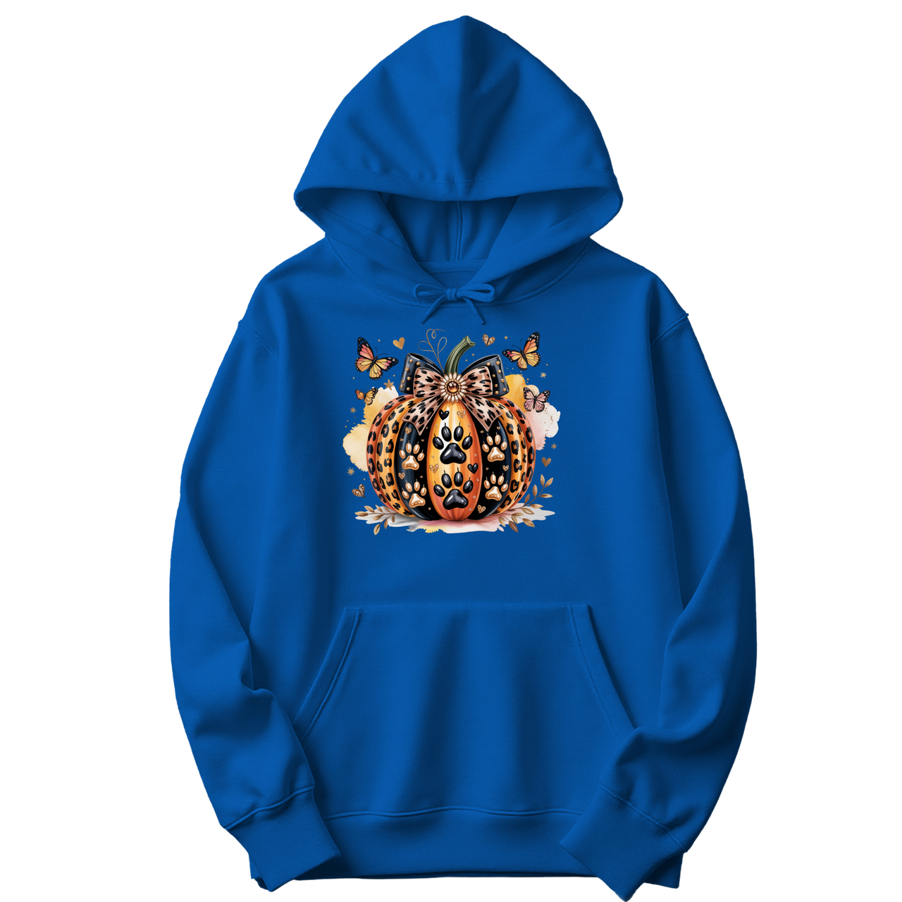 Dog Paw Pumpkin Hoodie