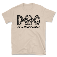 Dog Mama Paw Print T-Shirt