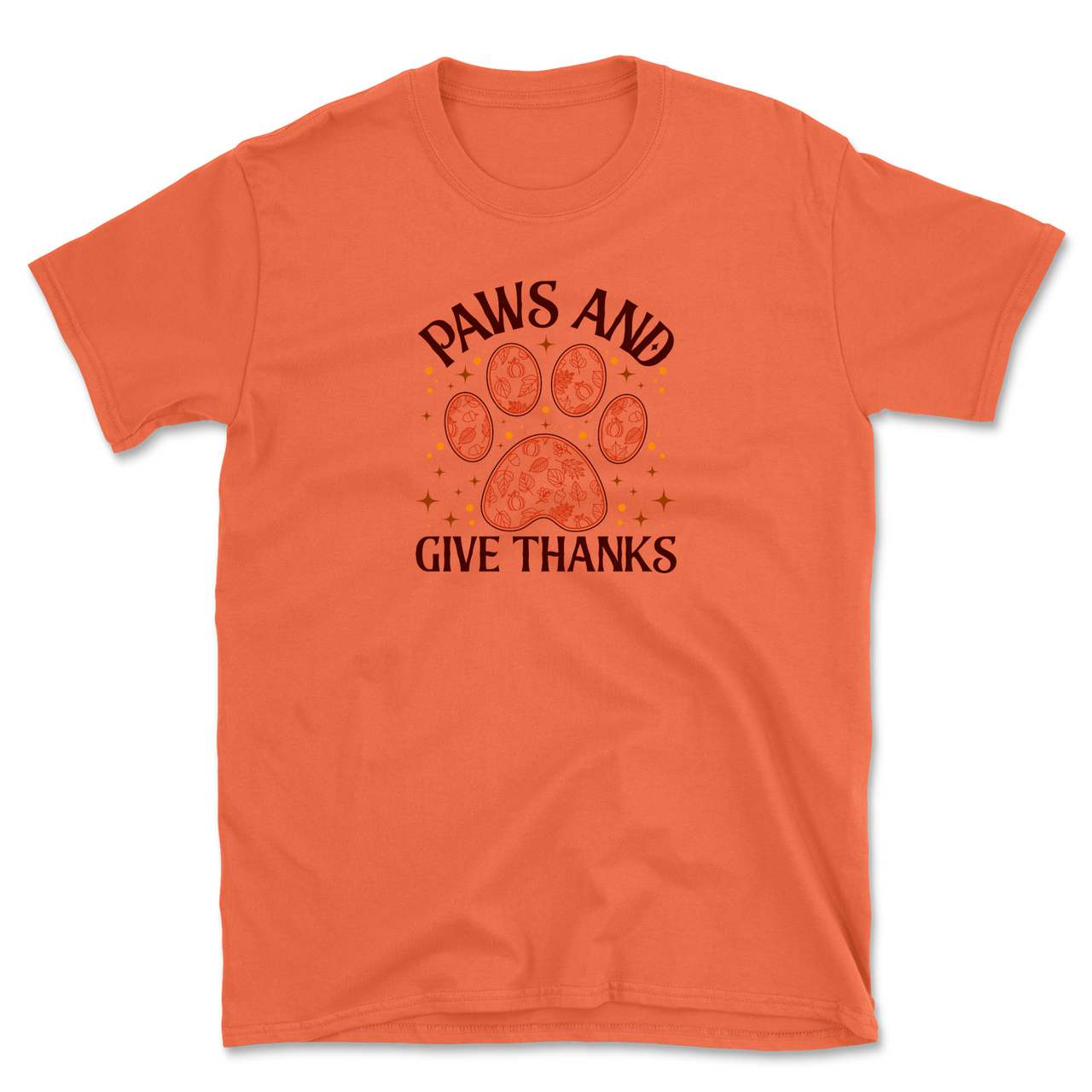 Autumn Paw Print T-Shirt