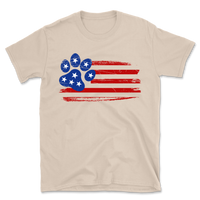 Paws Stars And Stripes T-Shirt