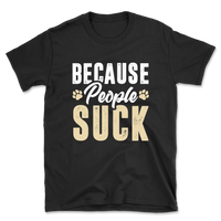 Dogs Over People Paw Print T-Shirt