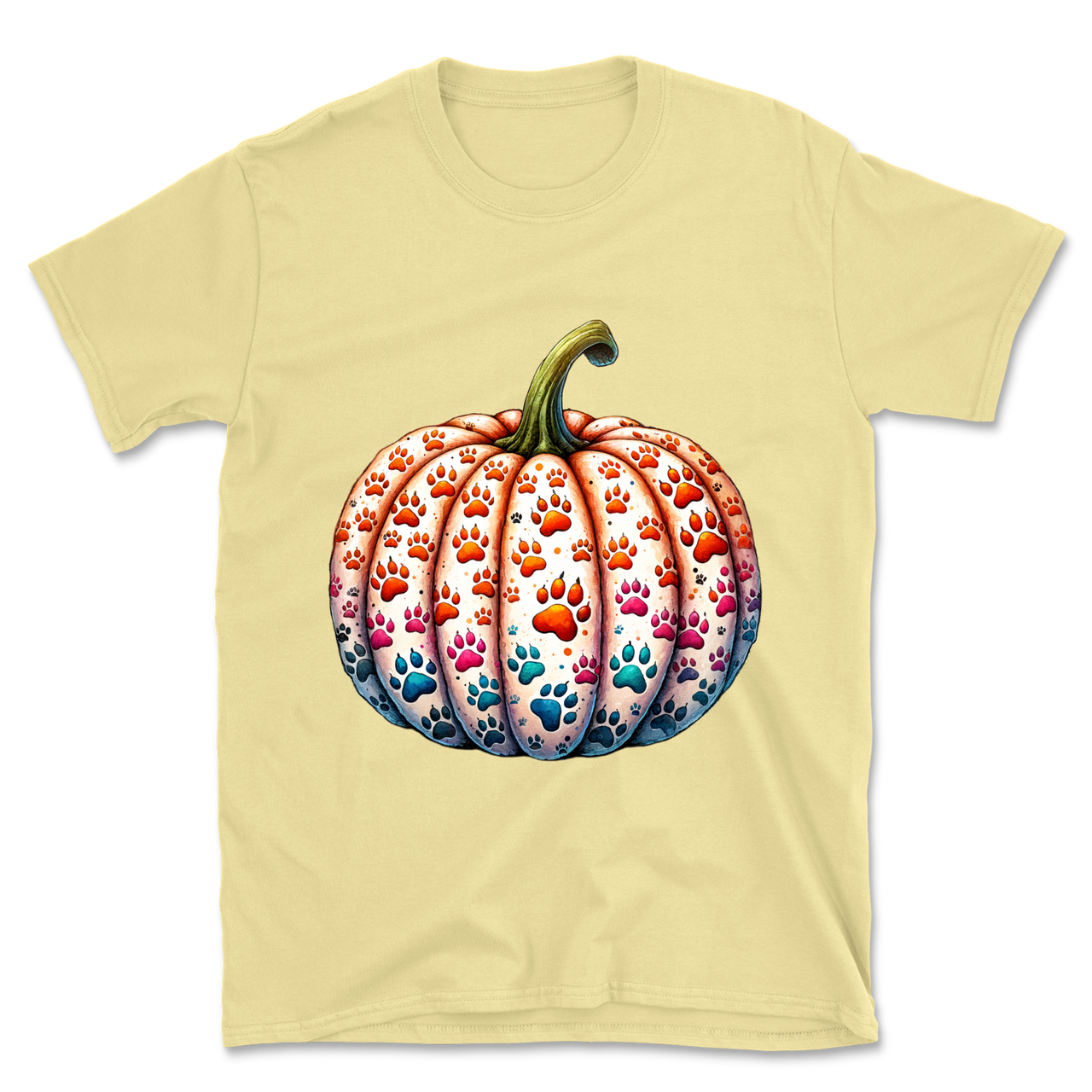 Thankful and Dogful Pumpkin T-Shirt
