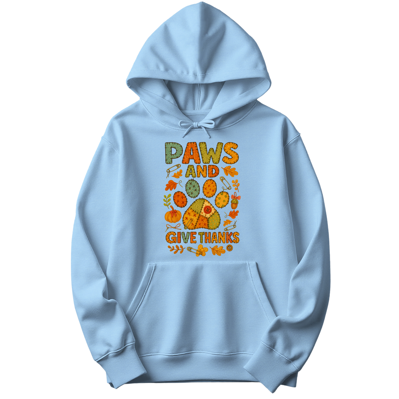 Paws and Give Thanks Hoodie