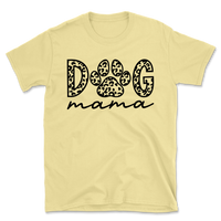 Dog Mama Paw Print T-Shirt