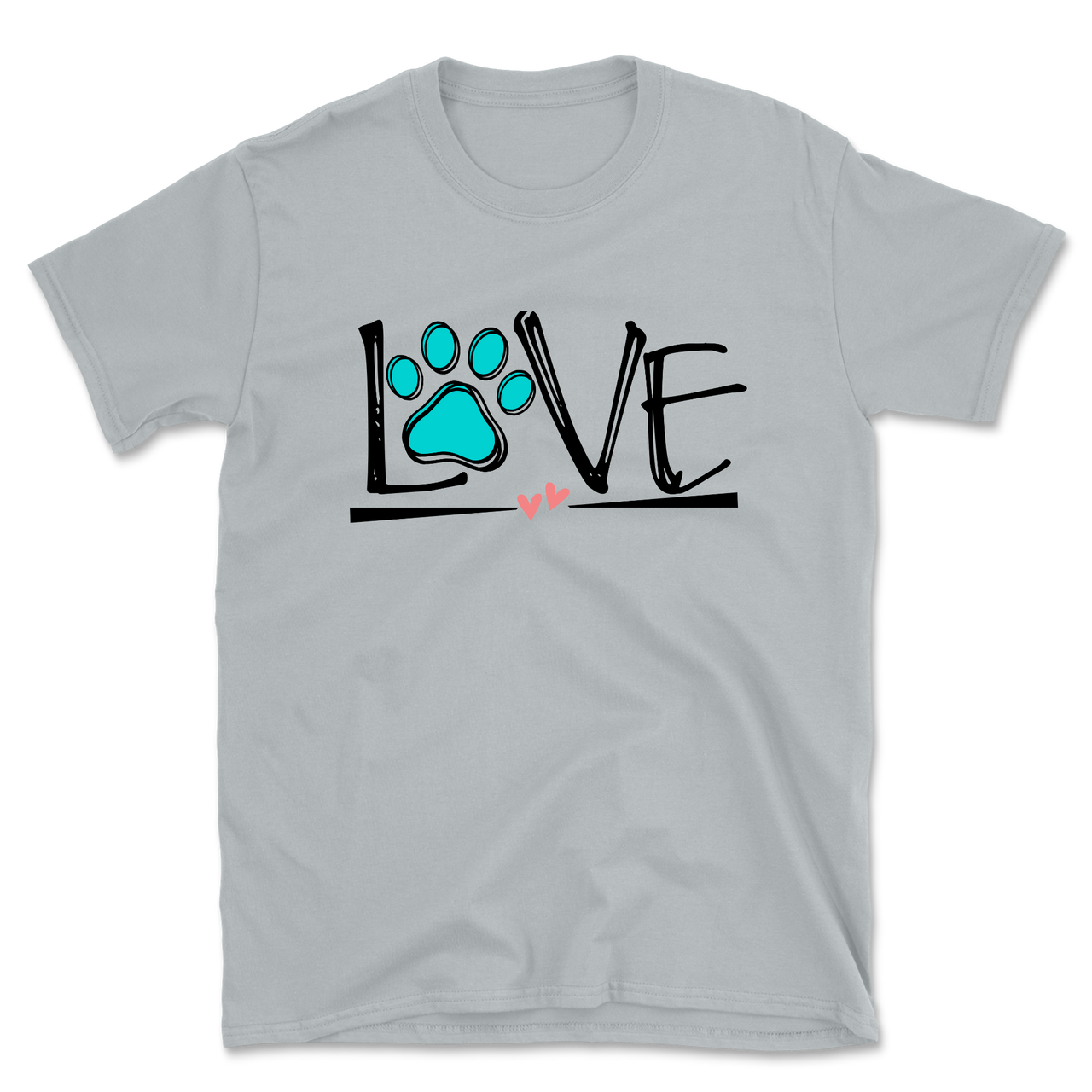 Love In Every Paw Print T-Shirt