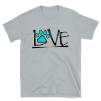 Love In Every Paw Print T-Shirt