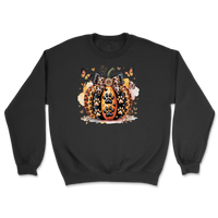 Dog Paw Pumpkin Sweatshirt