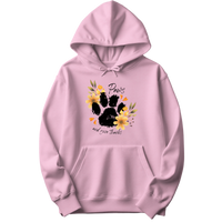 Paws and Give Thanks Floral Hoodie