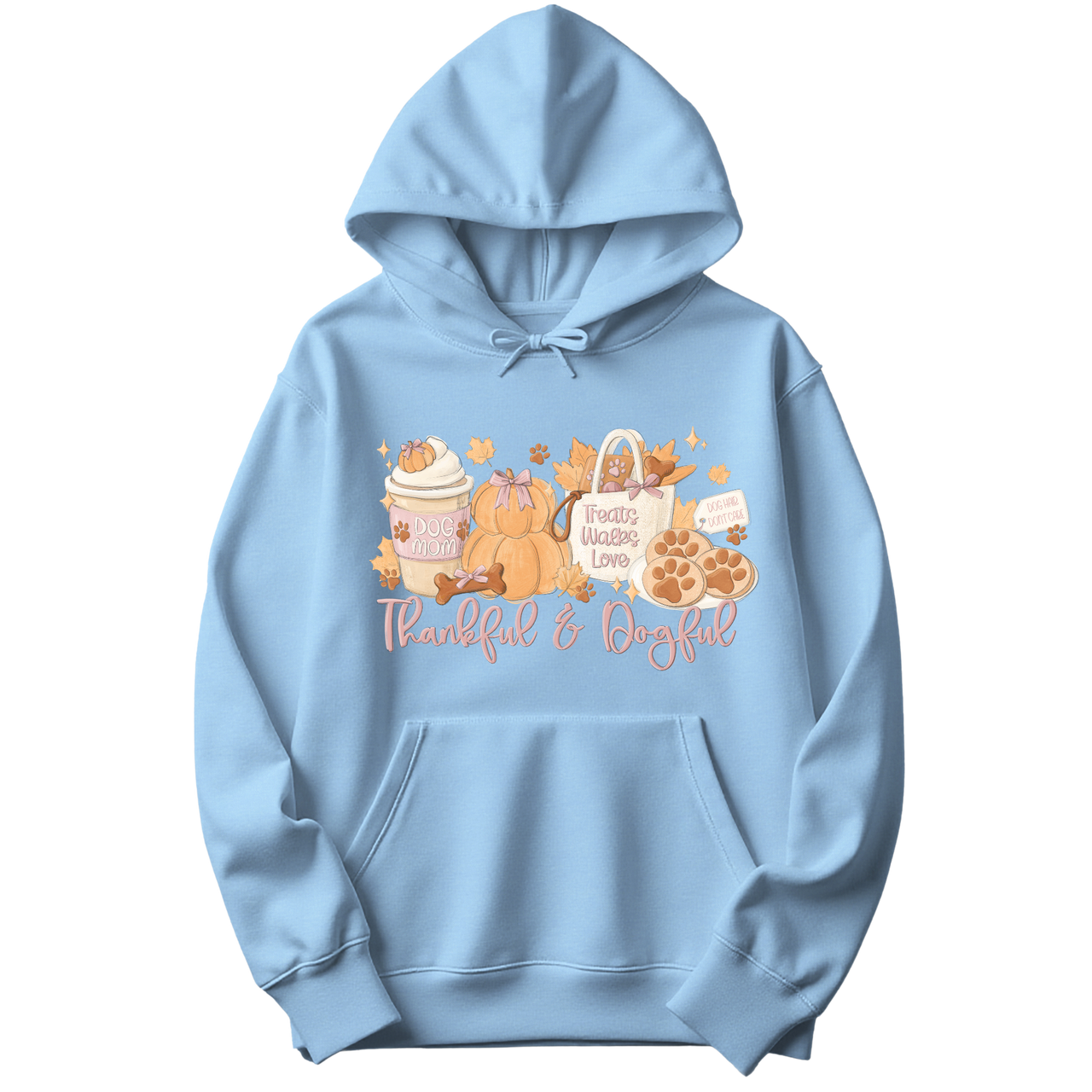 Thankful and Dogful Hoodie