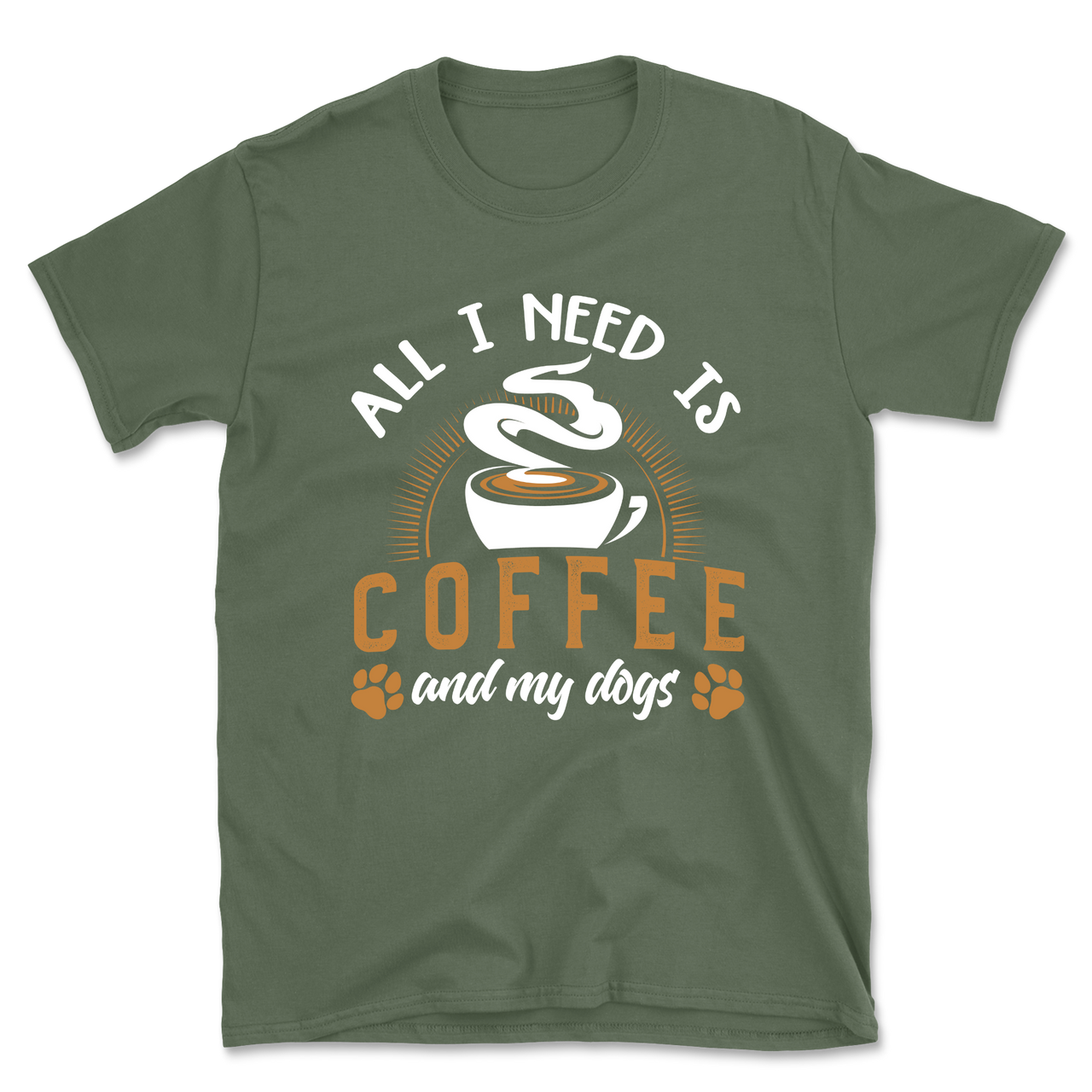 All I Need Is Coffee & My Dogs T-Shirt