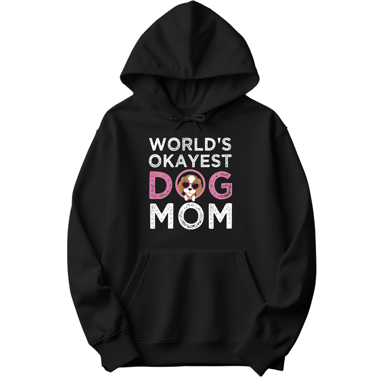 World's Okayest Dog Mom Hoodie