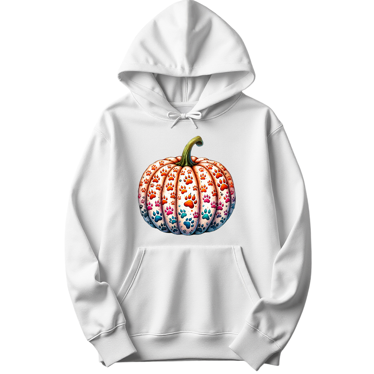 Thankful and Dogful Pumpkin Hoodie