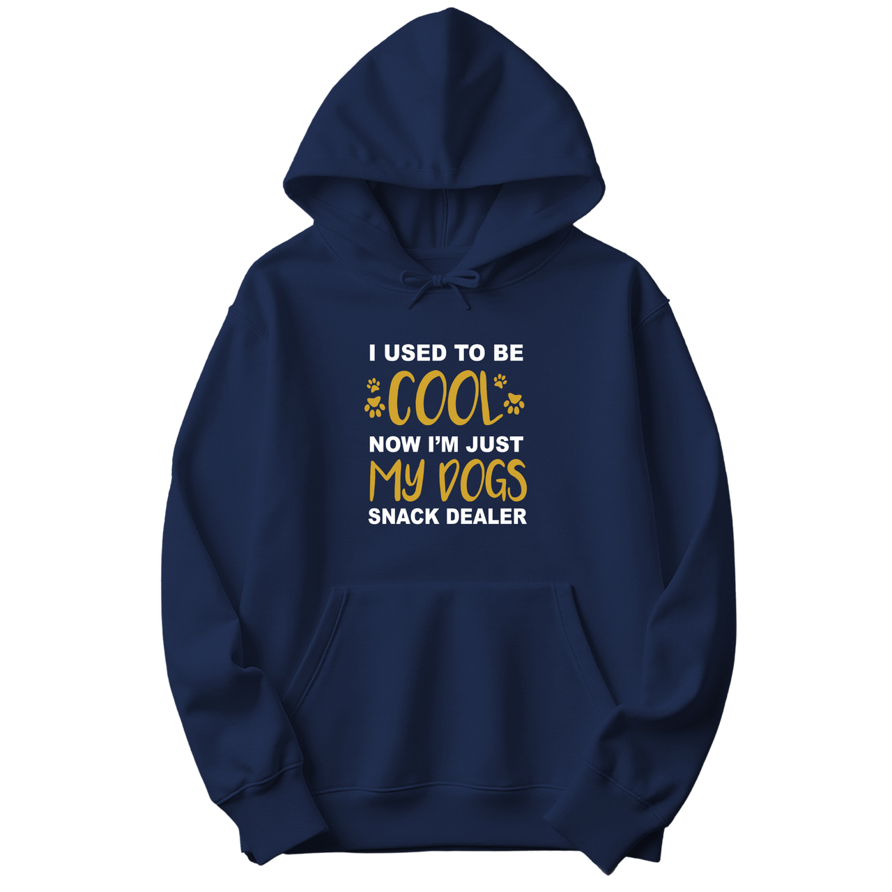 I Used To Be Cool Now I'm Just My Dogs Snack Dealer Hoodie