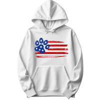 Paws Stars And Stripes Hoodie