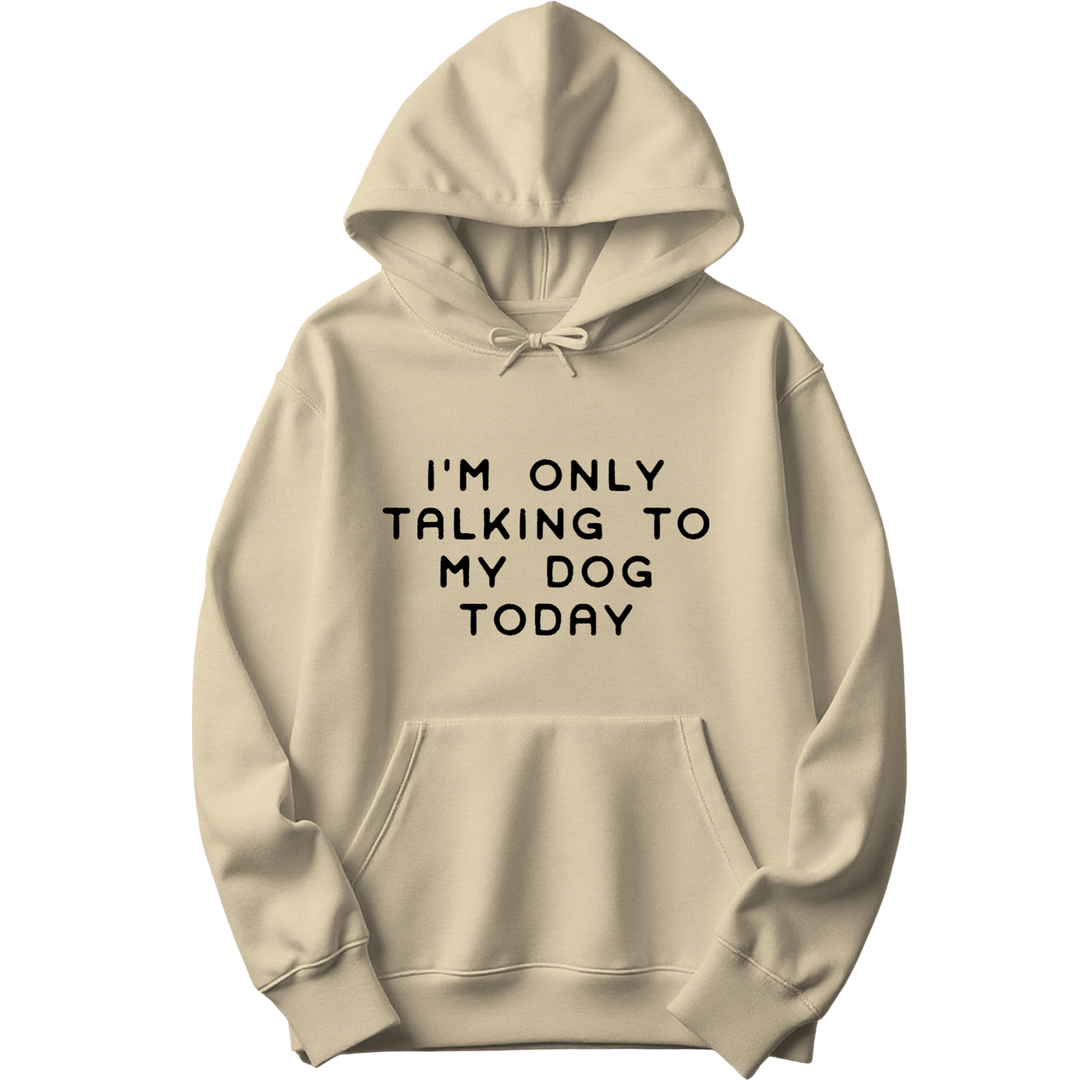 Talking To My Dog Today Hoodie