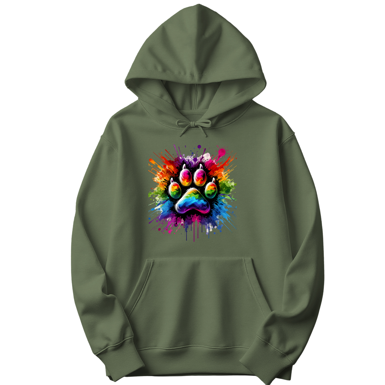 Paw Splainter Paw Print Hoodie