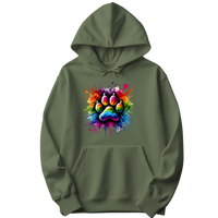 Paw Splainter Paw Print Hoodie