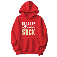 Dogs Over People Paw Print Hoodie