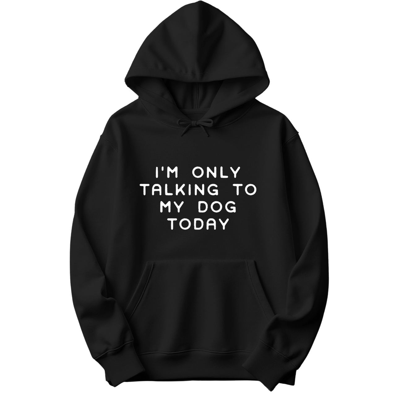 Talking To My Dog Today Hoodie