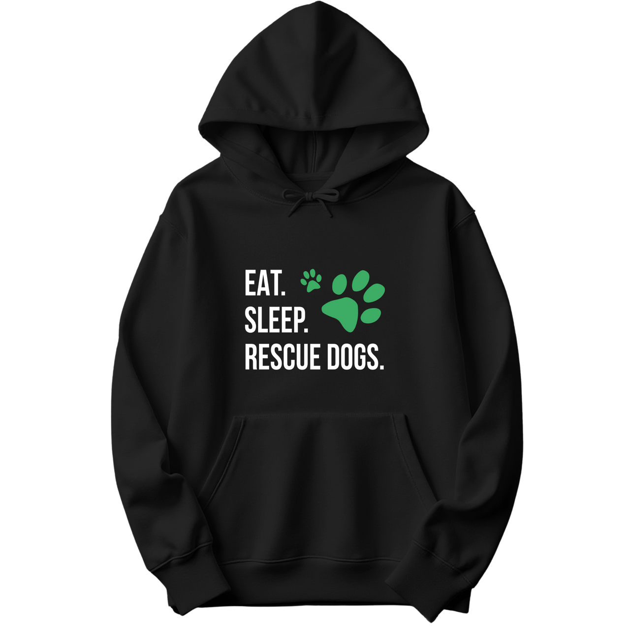 Eat. Sleep. Rescue Dogs. Hoodie