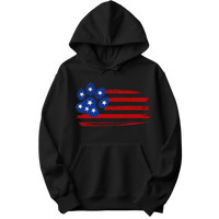 Paws Stars And Stripes Hoodie