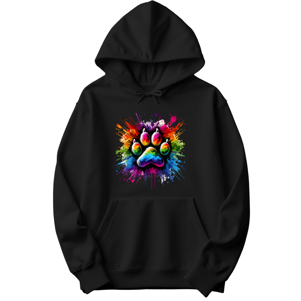 Paw Splainter Paw Print Hoodie