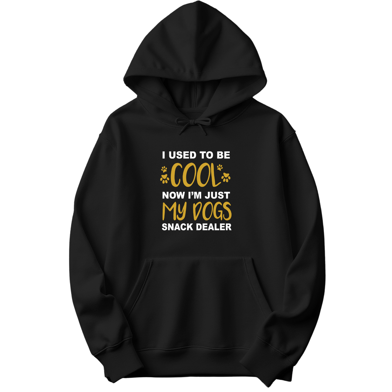 I Used To Be Cool Now I'm Just My Dogs Snack Dealer Hoodie