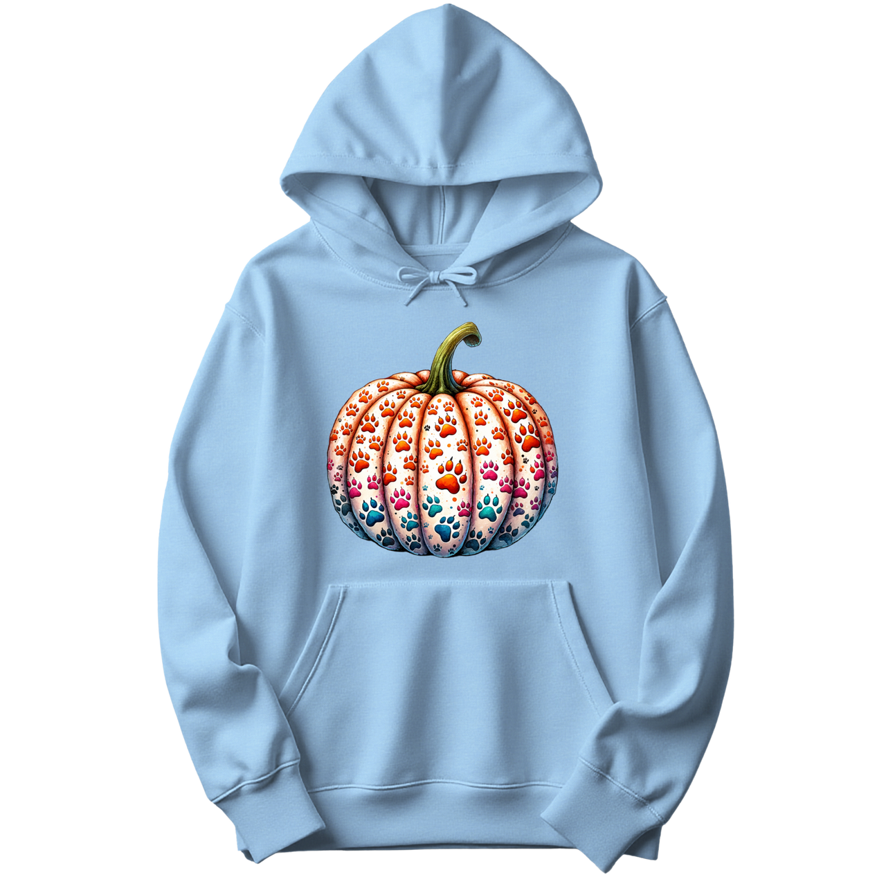 Thankful and Dogful Pumpkin Hoodie