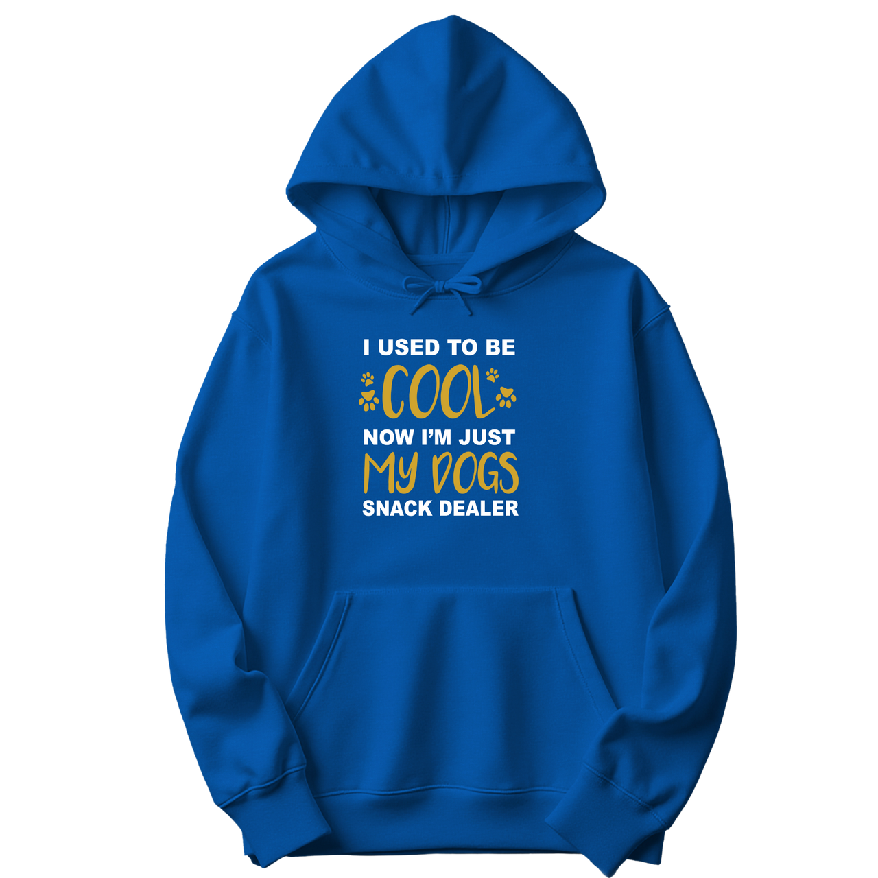 I Used To Be Cool Now I'm Just My Dogs Snack Dealer Hoodie