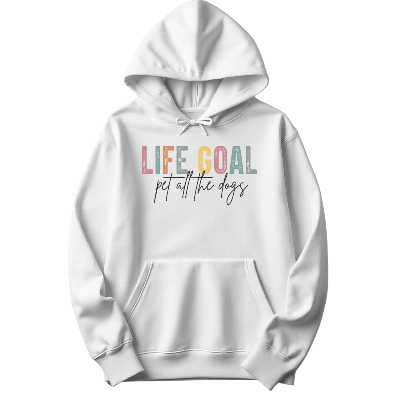 Life Goal Pet All The Dogs Hoodie