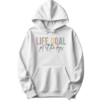 Life Goal Pet All The Dogs Hoodie