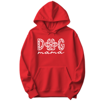 Dog Mama Paw Print Hoodie