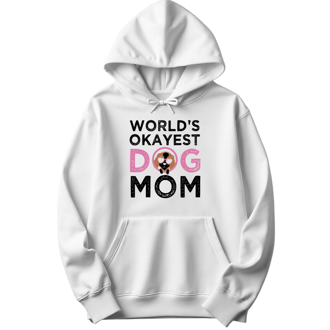 World's Okayest Dog Mom Hoodie