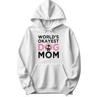 World's Okayest Dog Mom Hoodie