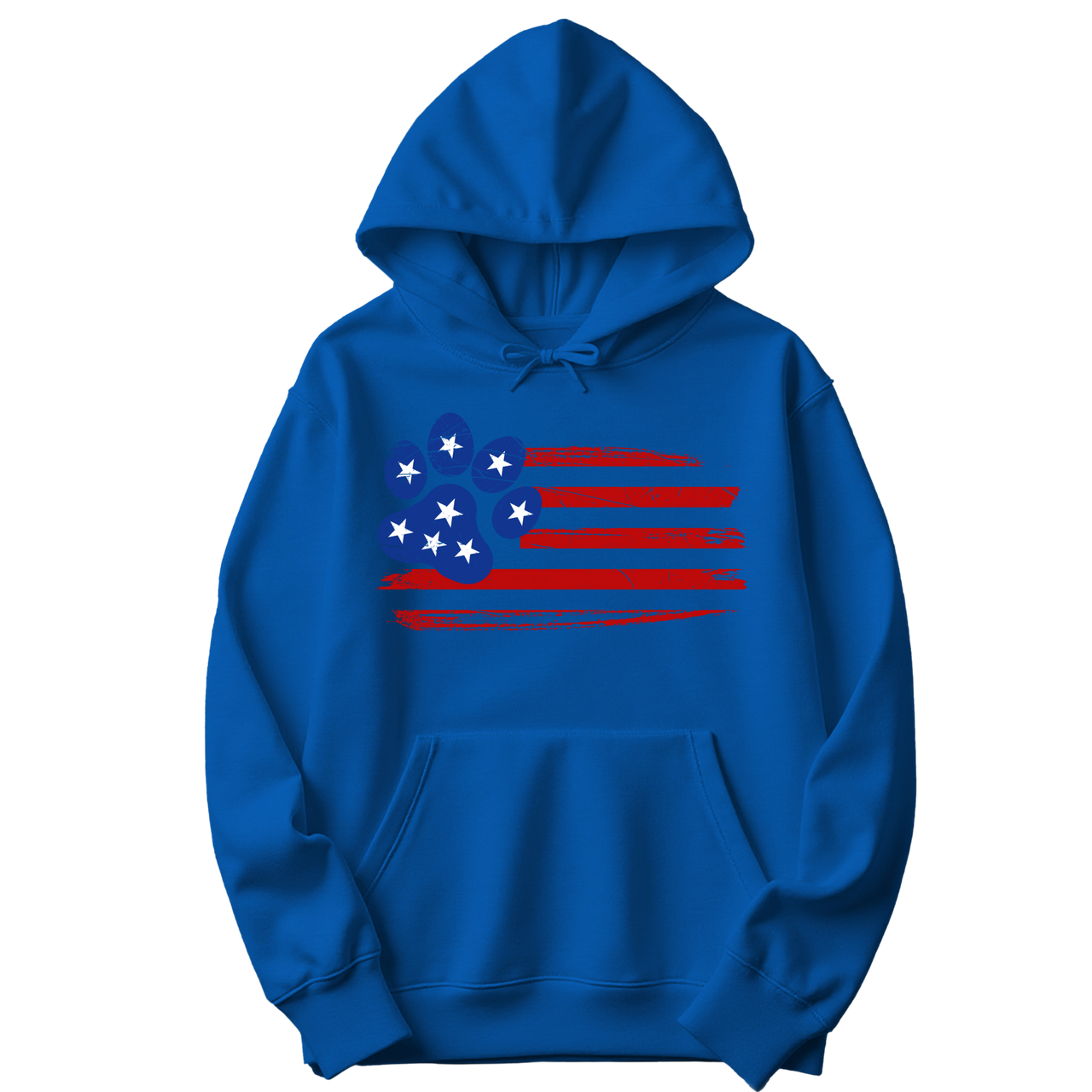 Paws Stars And Stripes Hoodie
