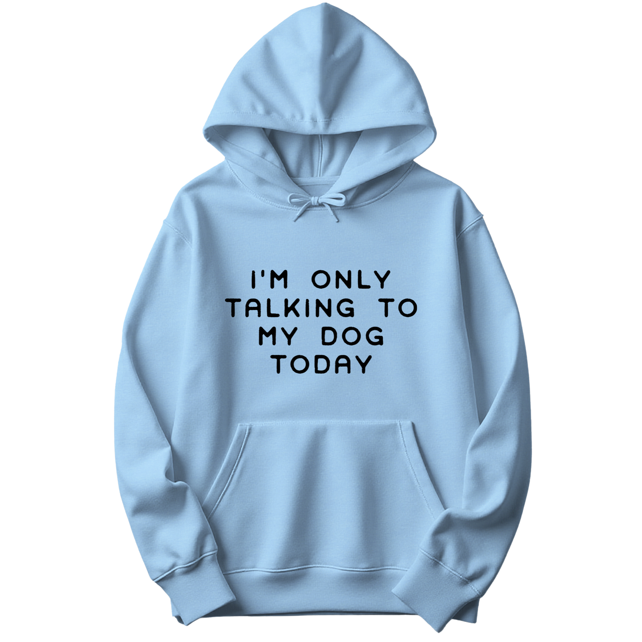 Talking To My Dog Today Hoodie